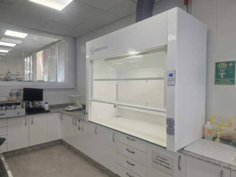 Nueva vitrina de gases de sobremesa